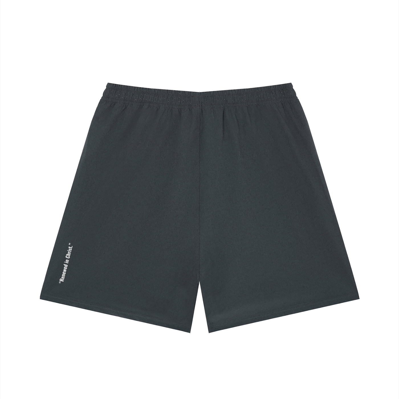 “Renewed in Christ.” Men’s Loose Fit Elastic Waist Shorts