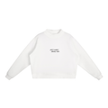 Soft Heart. Strong Faith Essential Fleece Mock-Neck Crew Sweatshirt