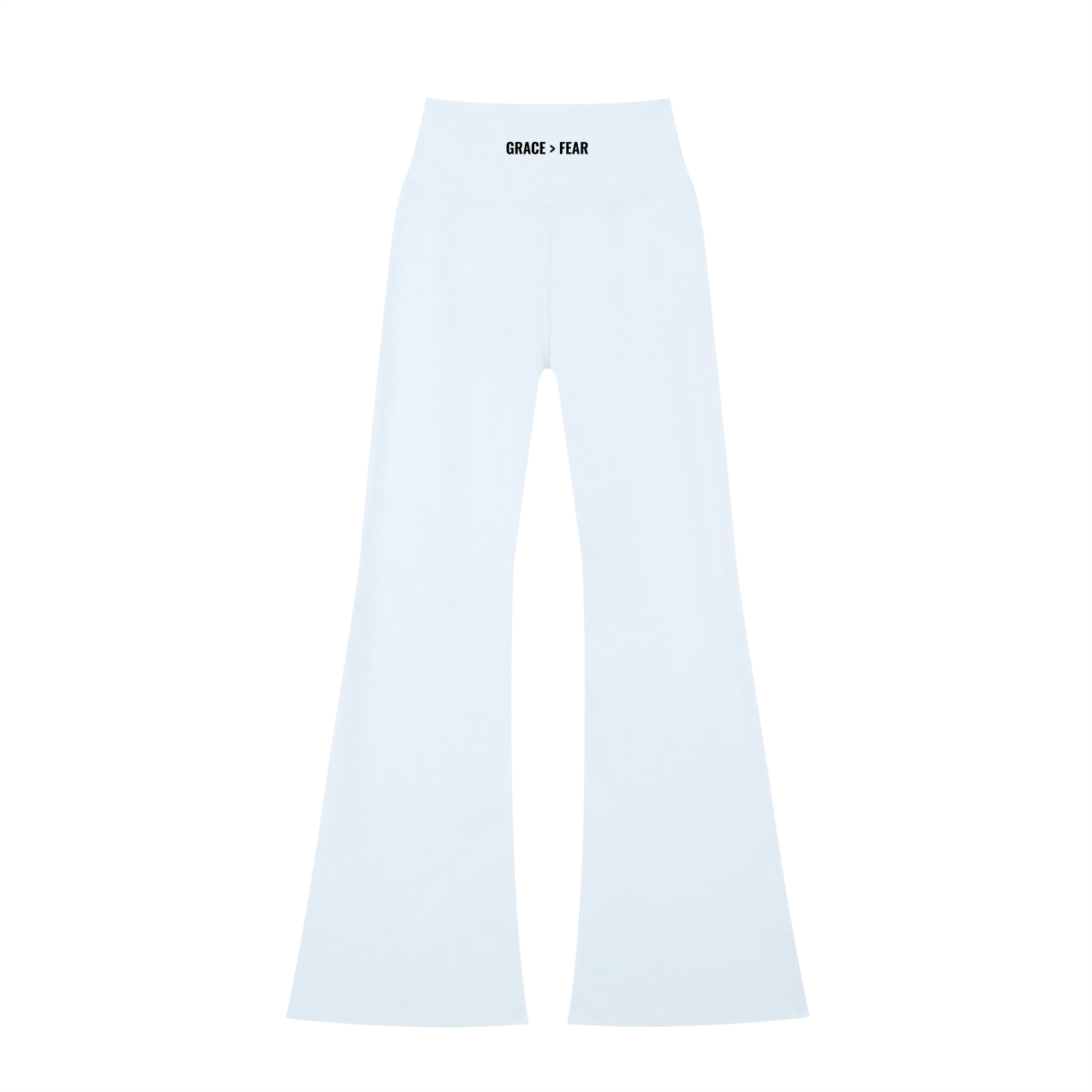 GRACE > FEAR High-Waisted Flare Leggings