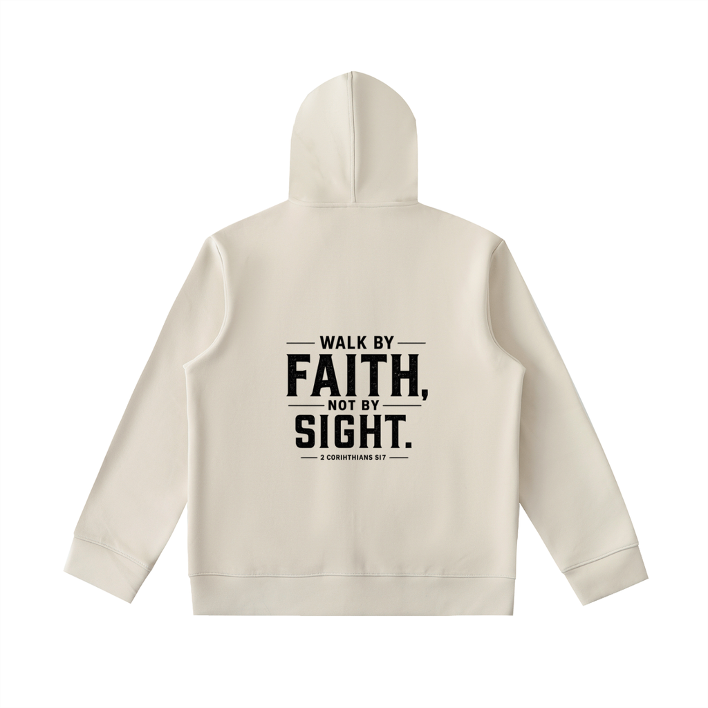 WALK BY FAITH, NOT BY SIGHT Essential Hoodie