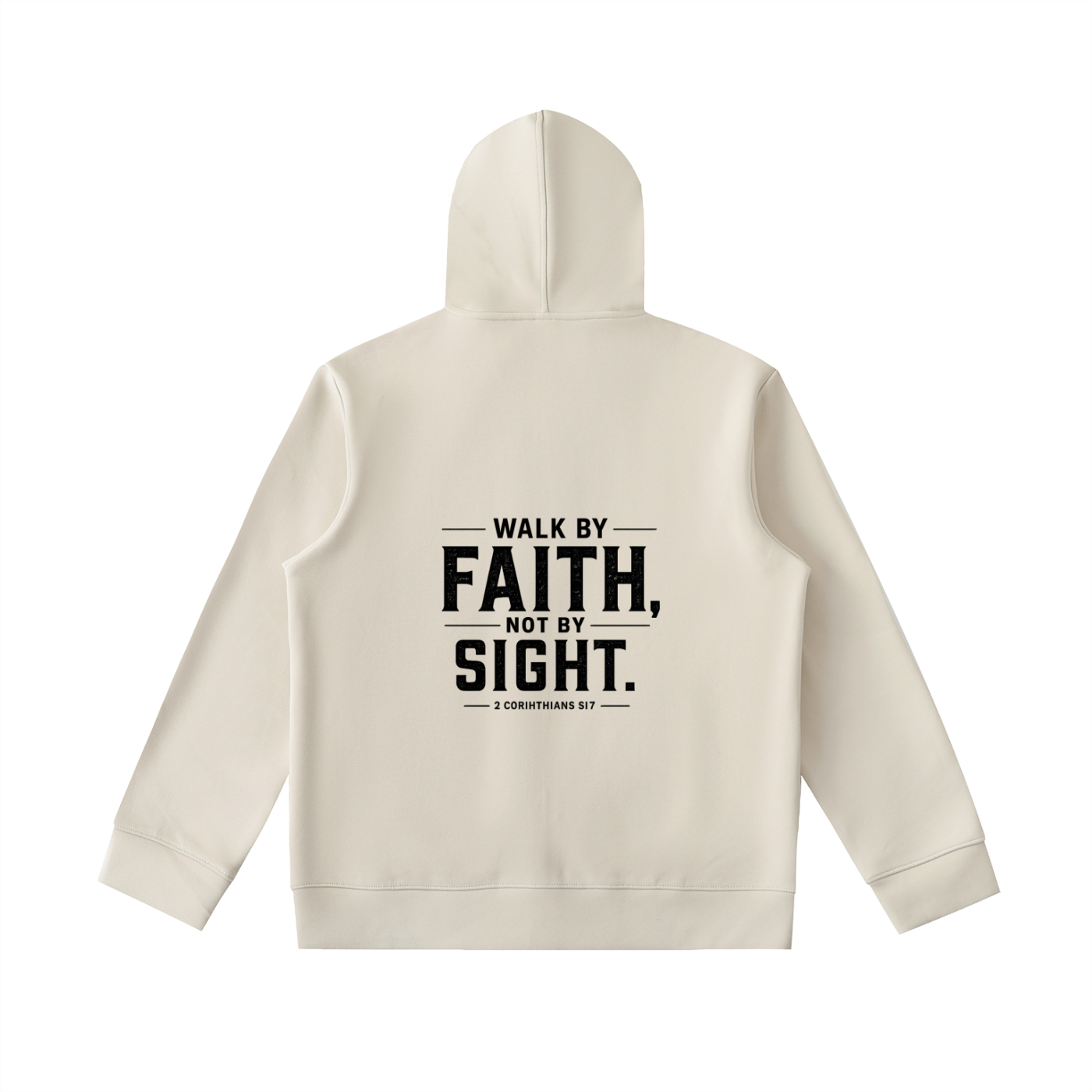 WALK BY FAITH, NOT BY SIGHT Essential Hoodie