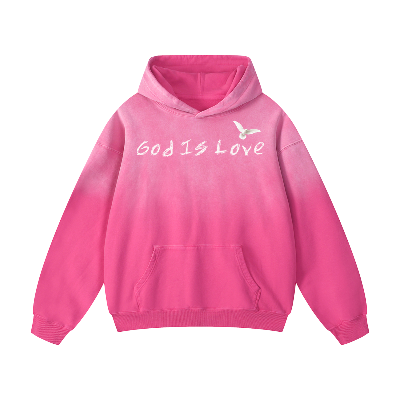 God is Love Oversized Hoodie