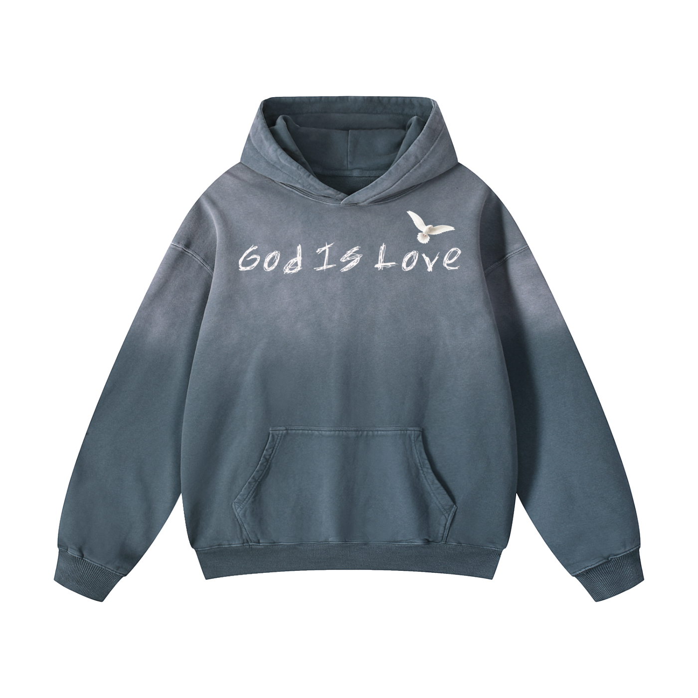God is Love Oversized Hoodie