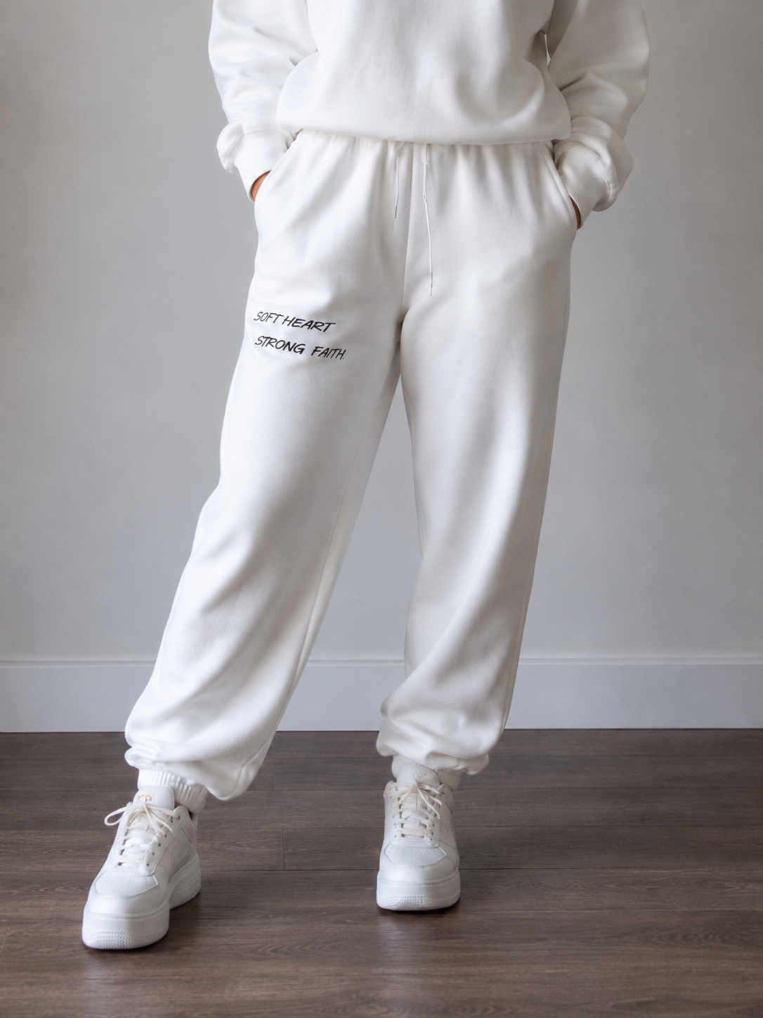 Soft Heart. Strong Faith Essential Jogged Sweatpants