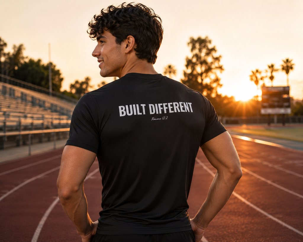 BUILT DIFFERENT Performance Short Sleeve T-Shirt