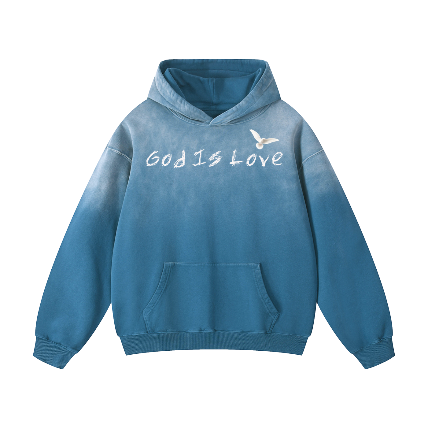 God is Love Oversized Hoodie