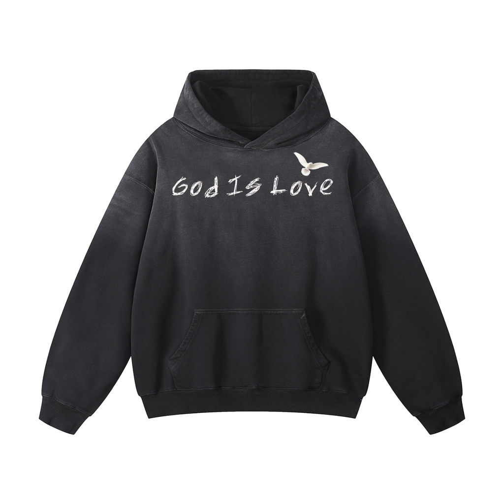 God is Love Oversized Hoodie