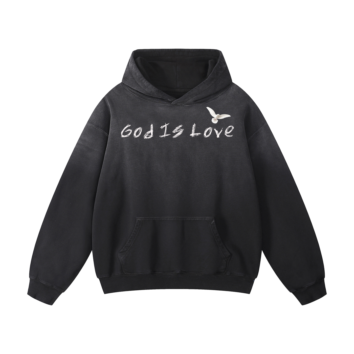 God is Love Oversized Hoodie